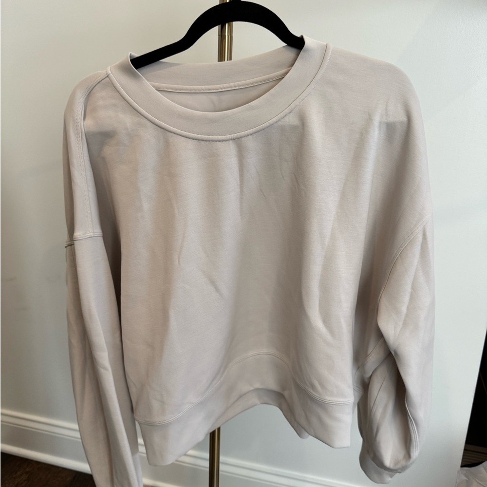 Lululemon Softstream Perfectly Oversized Cropped Crew